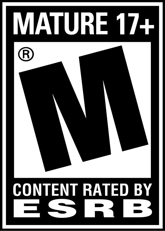 ESRB Rated Mature 17+